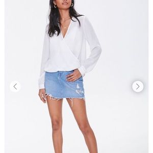 🛑sale🛑 2 for 15.... Forever 21 blouse Black